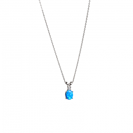 COLIERE SI PANDANTE - COLIER CELESTIAL GLOW BLUE