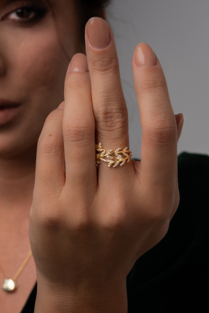 COLECTIA LADY ILSY - Inel Branche Gold