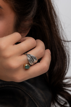 Inel Statement Aventurin Stone [2]