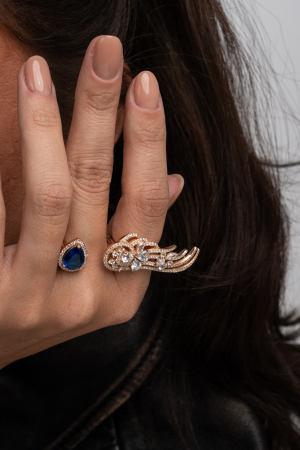 Inel Statement Azure Wing [1]