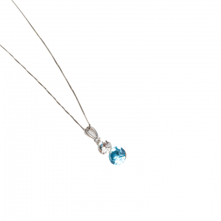 COLIERE SI PANDANTE - PANDANT Blue & White Elegance