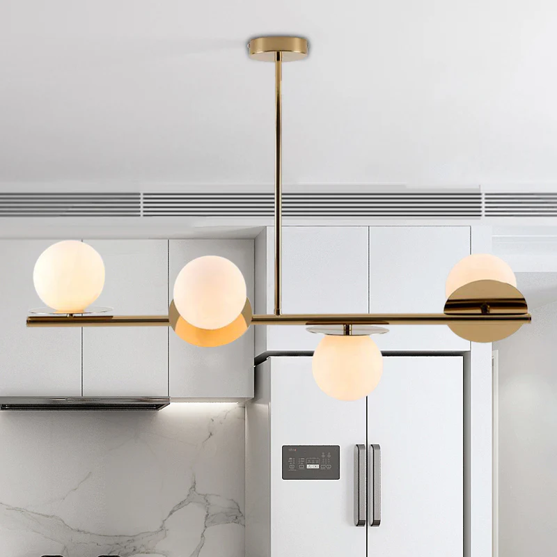 Lustră 9225/4 GD – Eleganță Aurie cu 4 Surse de Lumină G9, Metal și Sticlă, Dimensiuni 90x60 cm [3]