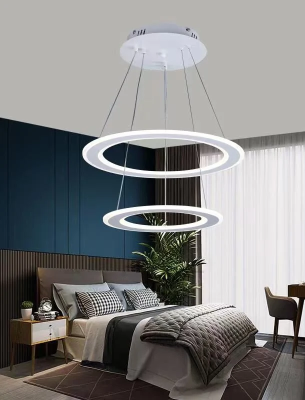Lustre LED - LUSTRA TELECOMANDA F18/4+5 WH