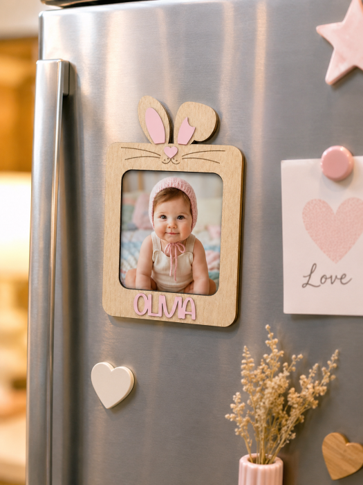 Magnet foto personalizat Bunny [2]
