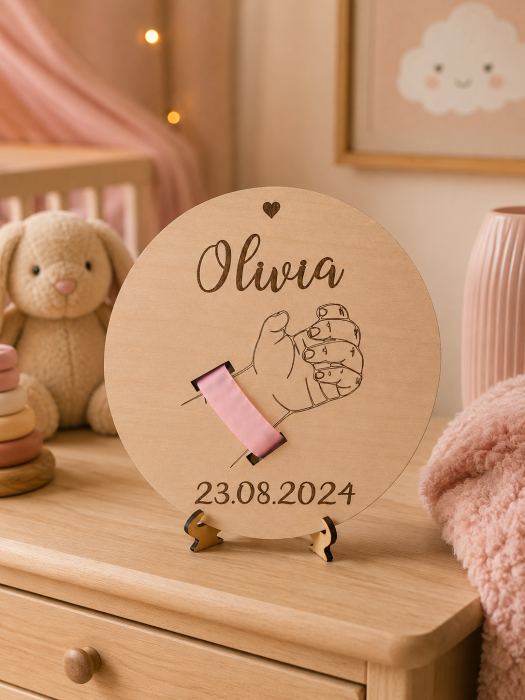 Suport Personalizat pentru Brățara de Maternitate – Model Prima Amintire [2]