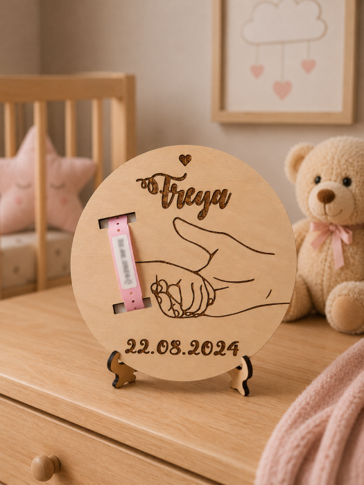 Suport Personalizat pentru Brățara de Maternitate – Model Prima Îmbrățișare [2]