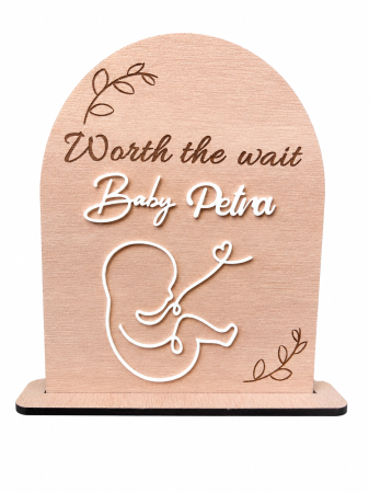 Decor - Decor personalizat cu nume – Worth the wait