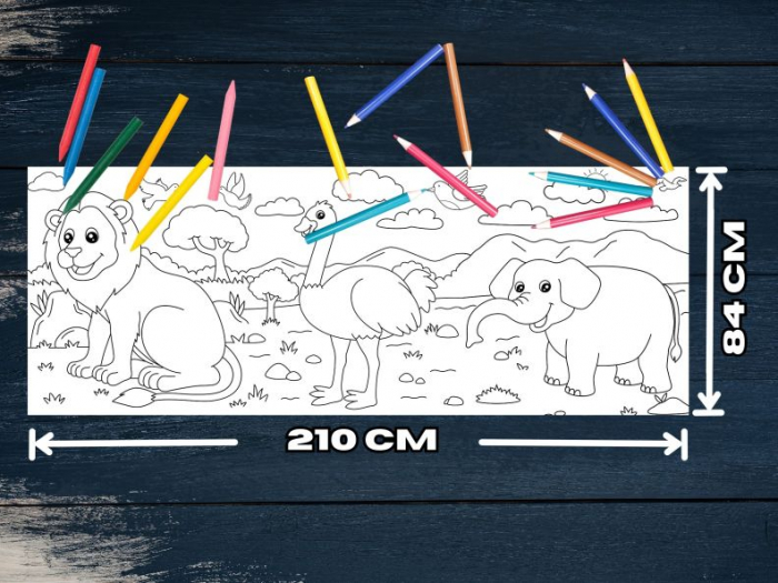 Banner de Colorat Animale Safari [2]