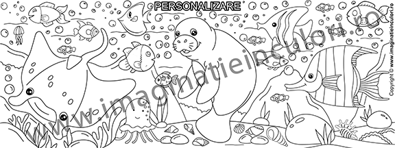 Banner de Colorat Lumea Subacvatică [5]