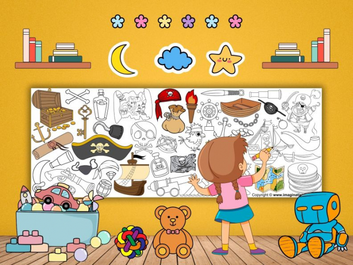 Banner de Colorat Pirați [3]