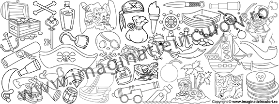 Banner de Colorat Pirați [5]