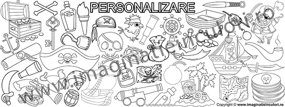 Banner de Colorat Pirați [7]