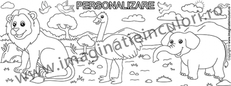 Banner de Colorat Animale Safari [5]