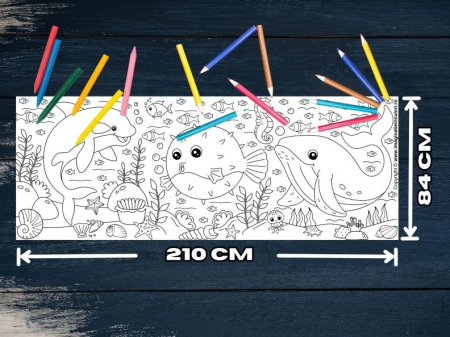 Banner de Colorat Aventură Subacvatică [1]