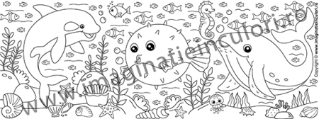 Banner de Colorat Aventură Subacvatică [4]