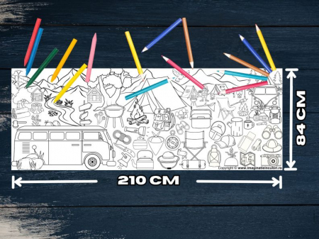 Banner de Colorat Camping [1]