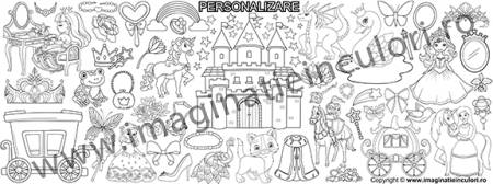 Banner de Colorat Lumea Prințeselor [6]