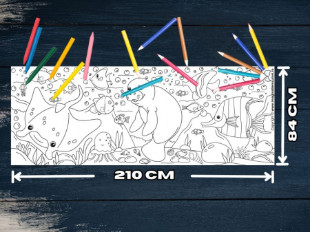 Banner de Colorat Lumea Subacvatică [1]