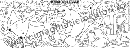 Banner de Colorat Lumea Subacvatică [4]