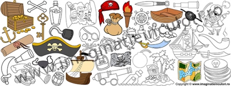 Banner de Colorat Pirați [3]