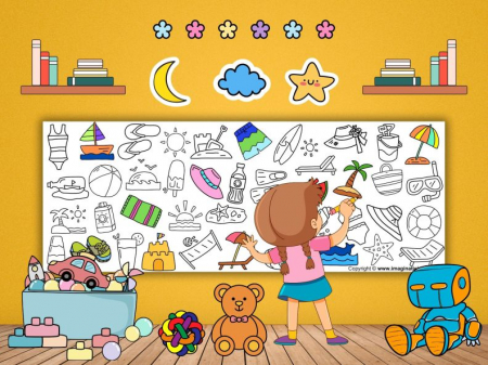 Banner de Colorat Vacanța De Vară [2]