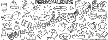 Banner de Colorat Vacanța De Vară [6]