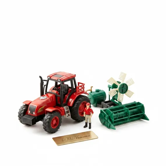 Tractor de Jucărie cu Fricțiune și Detalii Realiste [2]