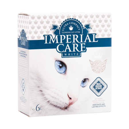 Imperial Care White - imperial-care-nisip-pisici-antimiros-6-litri