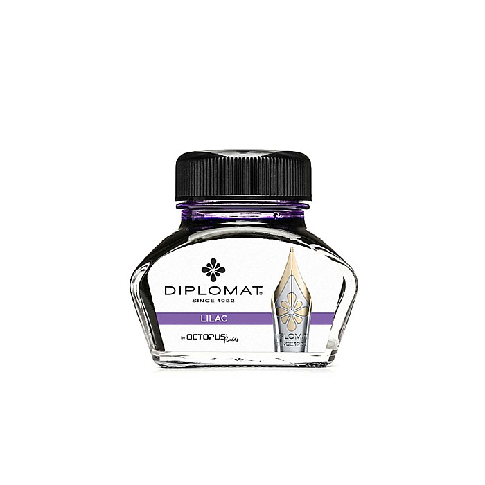 Calimara cu cerneala Diplomat Octopus, 30 ml - liliac [2]