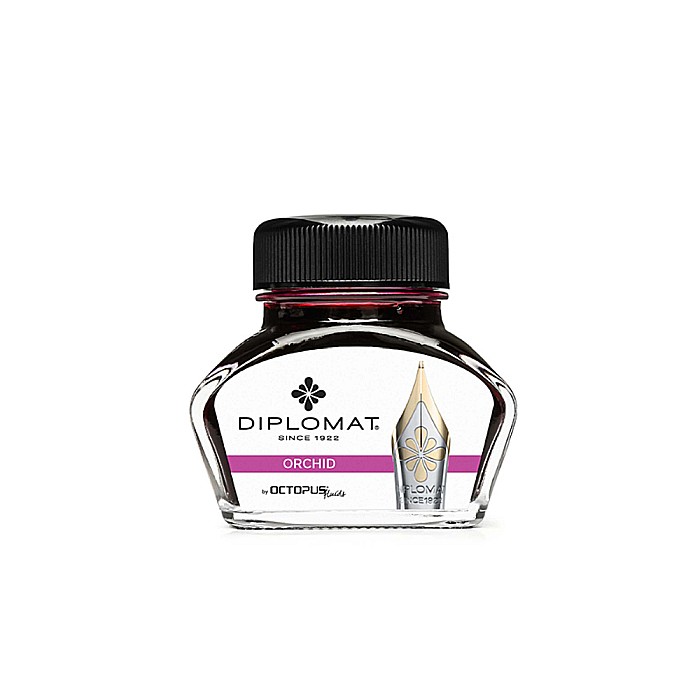 Calimara cu cerneala Diplomat Octopus, 30 ml - roz fucsia [2]