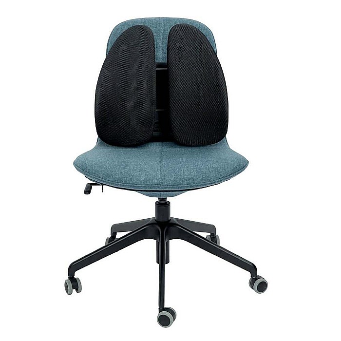 Suport ergonomic Kensington SmartFit, pentru partea lombara, ajustabil, husa lavabila, negru [2]