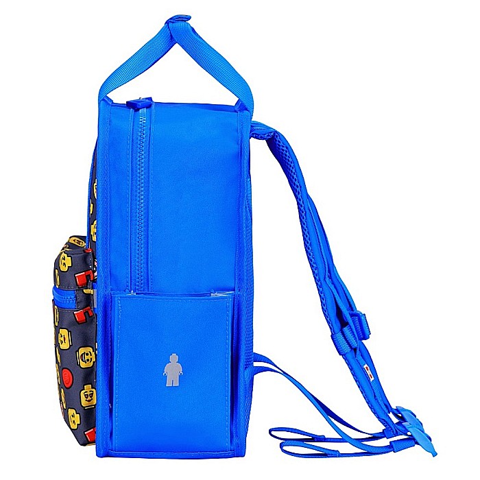 Rucsac Casual LEGO Tribini Fun Small - design Heads and Cup - albastru [5]