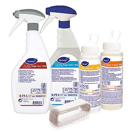 Detergenti Profesionali - Clax Magic Starterkit detasanti pete de pe rufe 4x0.5L set