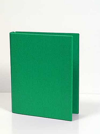 Caiete mecanice - Caiet mecanic 2 inele - D25mm, coperti carton plastifiat PVC, A5, AURORA - verde