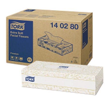 Produse igiena si curatenie - Servetele hartie pop-up Tork Premium Facial Tissue 100buc/cutie
