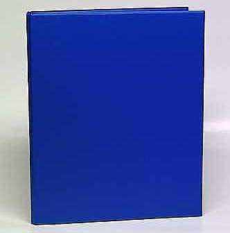 Caiete mecanice - Caiet mecanic 2 inele - D25mm, coperti carton plastifiat PVC, A4, AURORA - albastru