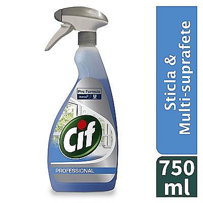 Detergent Geamuri Cif Profesional spray 750ml