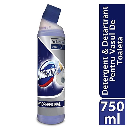 Detergenti baie - Detergent detartrant toaleta Domestos Profesional Gel 750 ml
