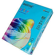 Hartie colorata MAESTRO A4,80 g, 500 coli/top- disponibila in diverse culori intens [1]