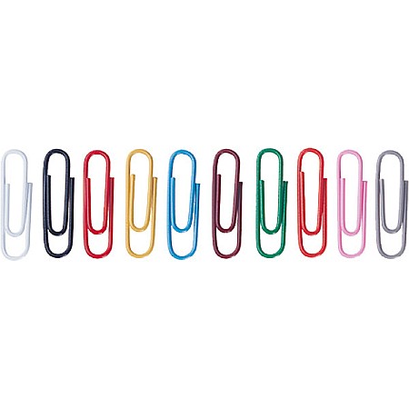 Agrafe colorate 26 mm, 300/cutie, ALCO - asortate