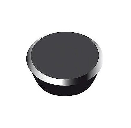 Sisteme de afisare - Magneti 13mm, 10/cutie, ALCO - negru