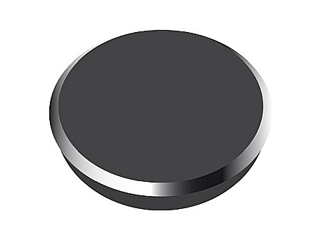 Sisteme de afisare - Magneti 24mm, 10/cutie, ALCO - negru