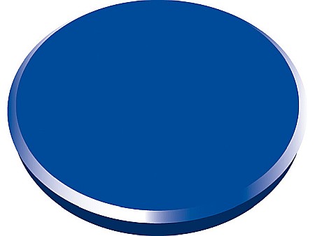 Accesorii pentru table magnetice - Magneti 32mm, 10/cutie, ALCO - albastru