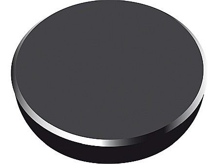 Accesorii pentru table magnetice - Magneti 38mm, strong, 10/cutie, ALCO - negru