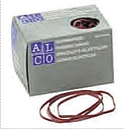 Elastice & Buretiere - Elastice pentru bani, 500g/cutie, D130 x 10mm, ALCO