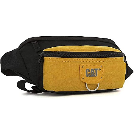 Genti, rucsacuri - Borseta CATERPILLAR Millennial Classic - Raymond, material 600D HD polyester - negru cu galben