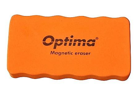 Accesorii pentru table magnetice - Burete magnetic pentru tabla alba de scris, Optima