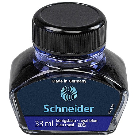 Calimara cerneala - Calimara SCHNEIDER, 33ml - cerneala albastru royal