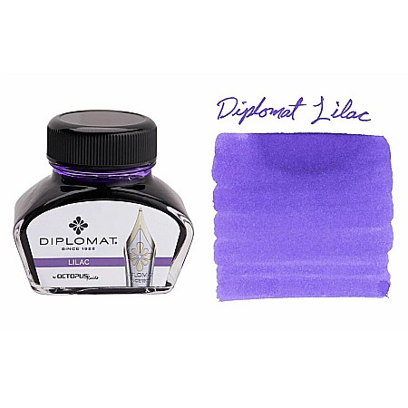 Calimara cerneala - Calimara cu cerneala Diplomat Octopus, 30 ml - liliac