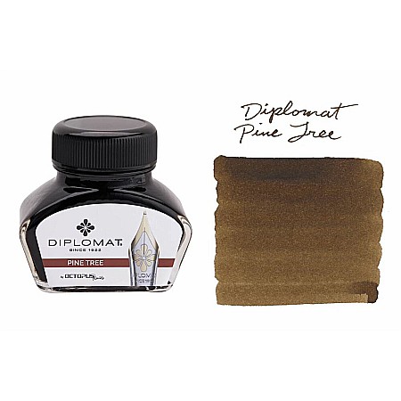 Calimara cerneala - Calimara cu cerneala Diplomat Octopus, 30 ml - maro pin
